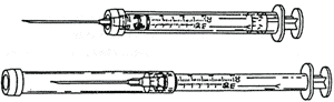 Hypodermic syringes With Self-Sheathing safety feature