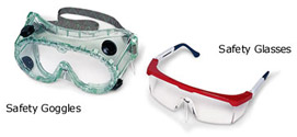 Goggles and Glasses